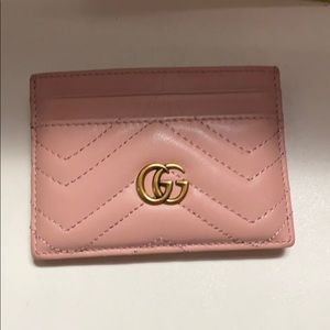 Gucci Pink Card Holder